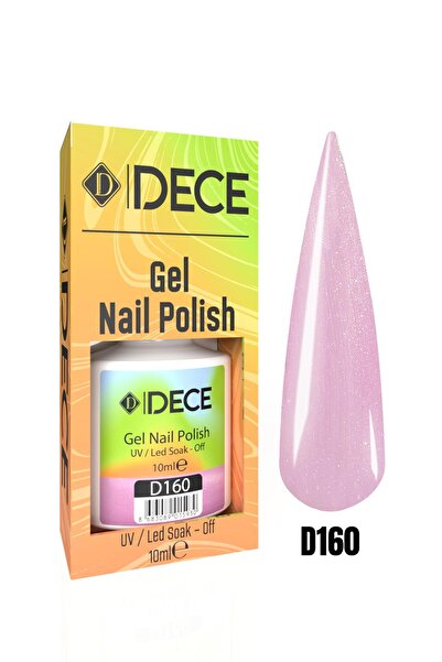 d dece Kalıcı Oje Uv Led D160 (SEDEFLİ RENK) 10ml