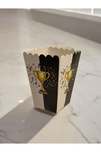 LASAGNA STORE 8 декоративни кутии за царевица Fan Cup - Продукт за рожден ден