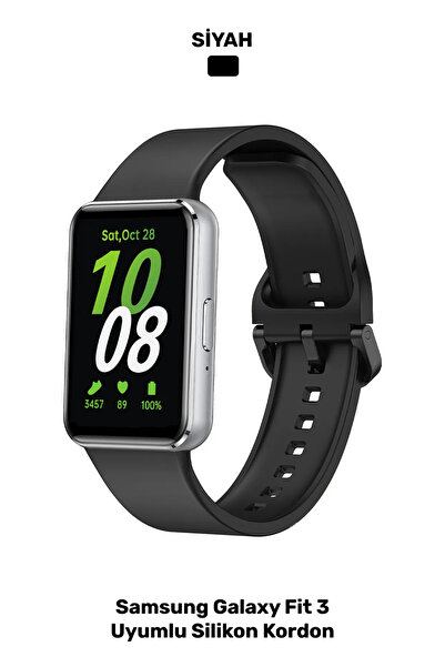 CONOCER Samsung Galaxy Fit 3 Uyumlu Tasarım Sport Yumuşak Yüksek Kalite Silik...