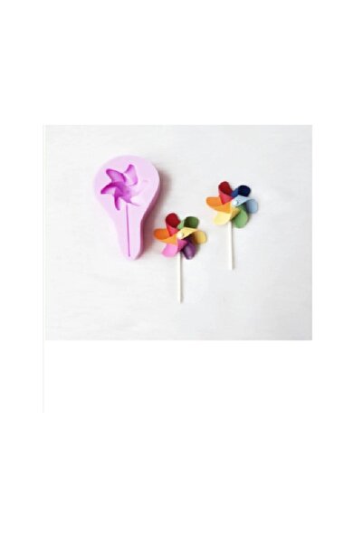 Himi Pasta Süsleri 1 Adet Rüzgar Gülü Maket Kürdanlı Cupcake Pasta Süsü Doğum...