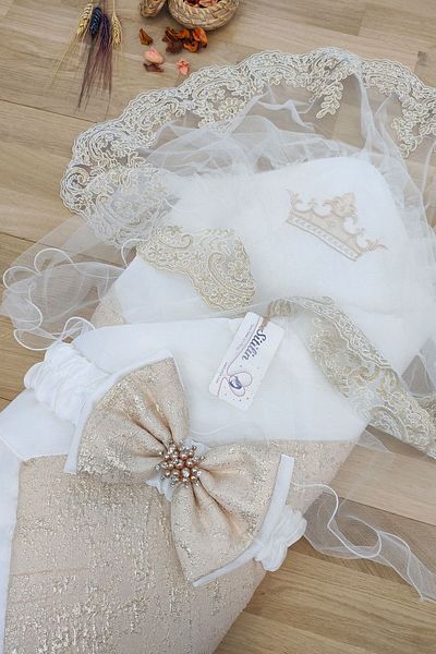 Sitilin Girl Boy Baby Unisex Luxury Veil Swaddle Blanket