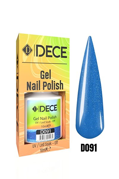 d dece Kalıcı Oje Uv Led D091 (SEDEFLİ RENK) 10ml