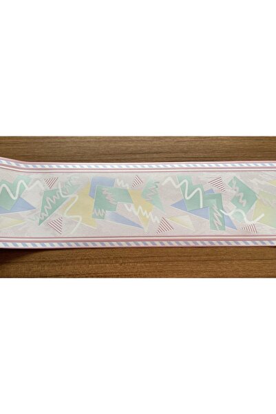 BAŞYAPI DİZAYN Renklii Desenli Bordür (10mx18cm)