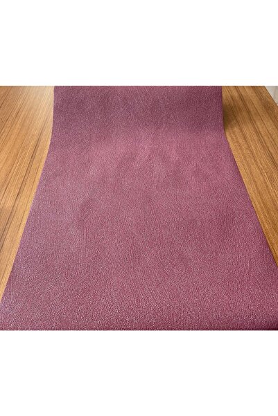 BAŞYAPI DİZAYN Bordo Kendinden Desenli Ithal Duvar Kağıdı (5m²)