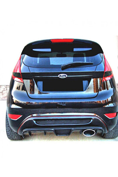 Genel Markalar Ford Fiesta (2009-2016) Izgaralı Arka Tampon Eki - Difüzör (Pl...