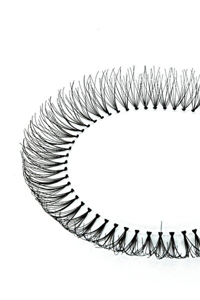 T&Y EYELASH İpli Kirpik, T&y, 5 Ip, D Kıvrım, Siyah - 14mm, Premium Mink