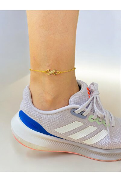 xesha Altın Kaplama Sonsuzluk Detaylı Halhal Gold Renk