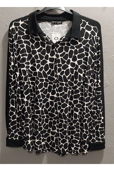 wearon tekstil Viscose Women's Shirt - Plus Size Combed Cotton