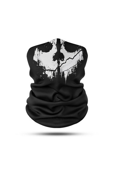 Bu Da Kaçar Mı Unisex Biker Neck Collar Outdoor Bandana - Motorcycle Mask Baff Headwear Bdkm231