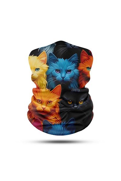 Bu Da Kaçar Mı Unisex Biker Neck Collar Outdoor Bandana - Motorcycle Mask Baff Headwear Bdkm239