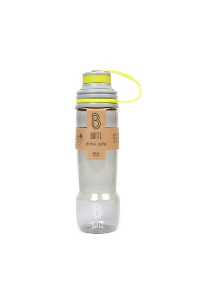 B BOTT'L Tritan Kırılmaz Matara 650ml - Tritan Kırılmaz Suluk 650ml Sport Sarı