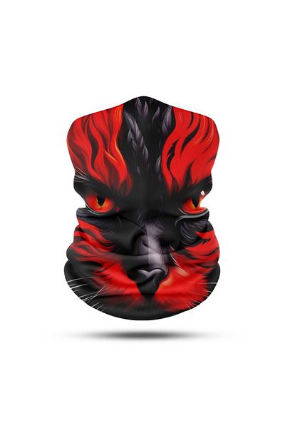 Bu Da Kaçar Mı Unisex Biker Neck Collar Outdoor Bandana - Motorcycle Mask Baff Headwear Bdkm282