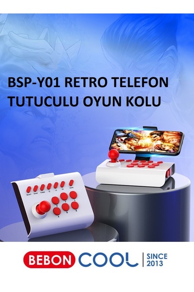 beboncool BSP-Y01 Ps4-Ps3-Switch-Switch OLED-PC-TVBOX-Android-IOS Uyumlu RETRO ARCADE Joystick