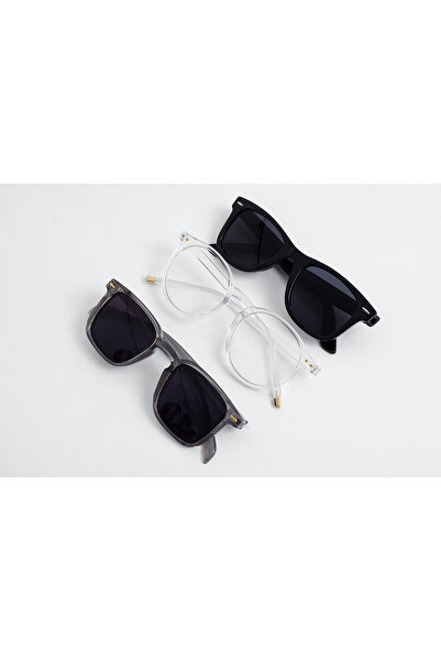 KAMPANİX مجموعة نظارات شمسية مميزة للموسم الجديد مكونة من 3 قطع