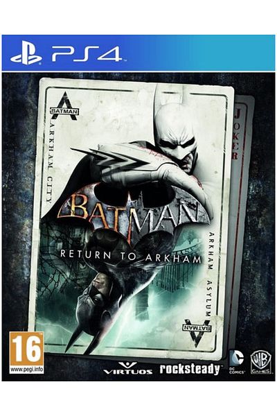 Warner Bros باتمان: العودة إلى أركام PS4