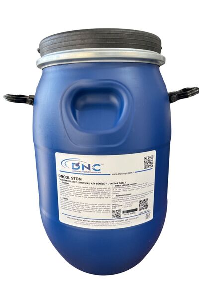 DNC Sert Zemin Mermer Mezar Taşı Yosun Yağ ve Kir Temizleme Solüsyonu Dncol Ston-35kg
