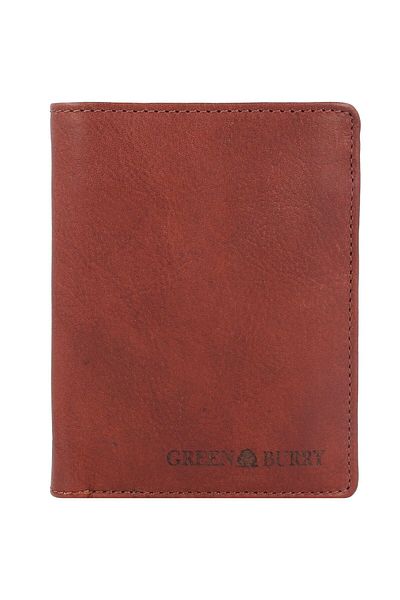 Greenburry Vintage gewaschen Geldbörse Led 10 cm