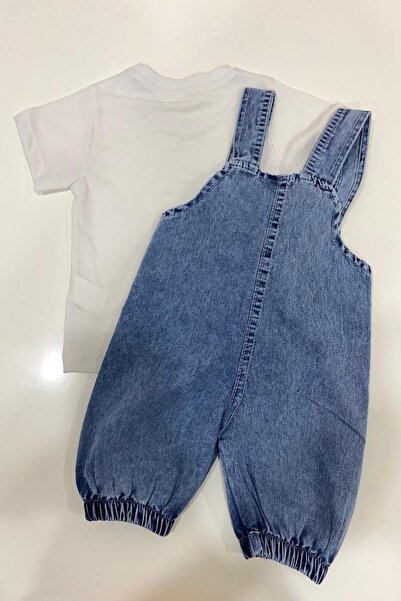 TUOBEBE Ayıcıklı Salopet Tulum Bahçivan