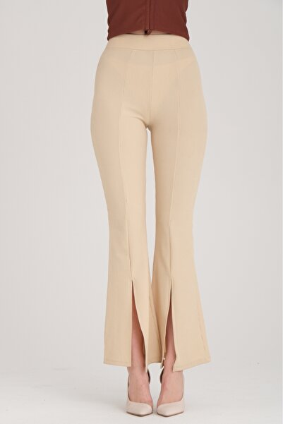 BALAV FİTİLİ YIRTMAÇLI İSPANYOL PAÇA TAYT