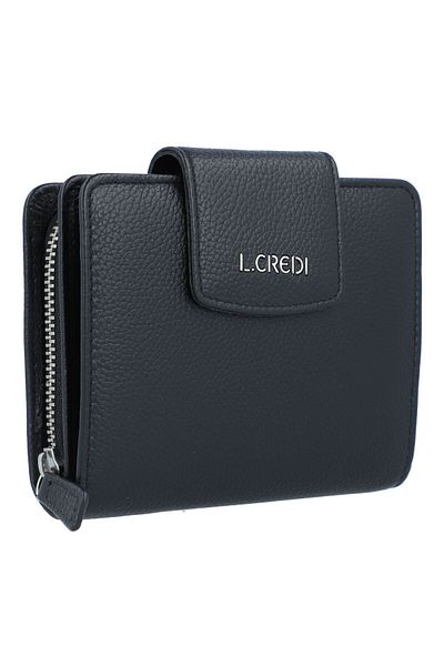 L.CREDI Maranello wallet leather 12.5 cm