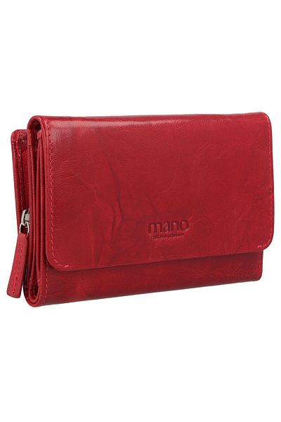 MANO Portofel Donna Aurona piele RFID 14,5 cm