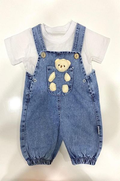 TUOBEBE Teddy Bear Salopet Jumpsuit Gardener