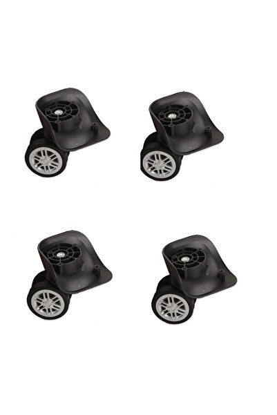 ATHLETIC Valiz Tekeri Sert Valiz Tekeri Çift Teker 4'lü Sağ-Sol 4 Adet Valiz Teker