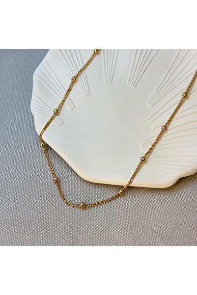 Derlin قلادة سلسلة السائبة