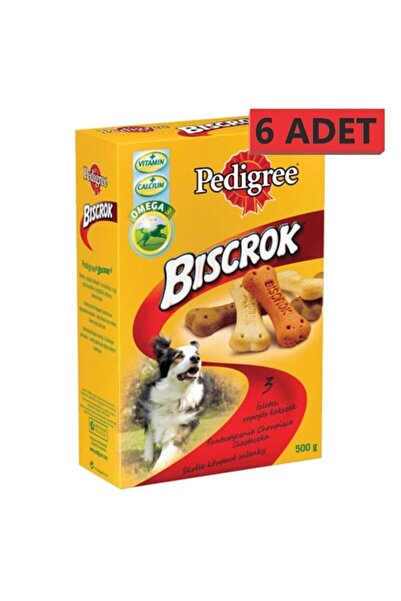 Pedigree Biscrok Ödül Bisküvisi 500 gr - 6 Adet