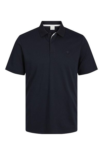 Jack & Jones Premium T-Shirt Einfarbiges Polo-T-Shirt