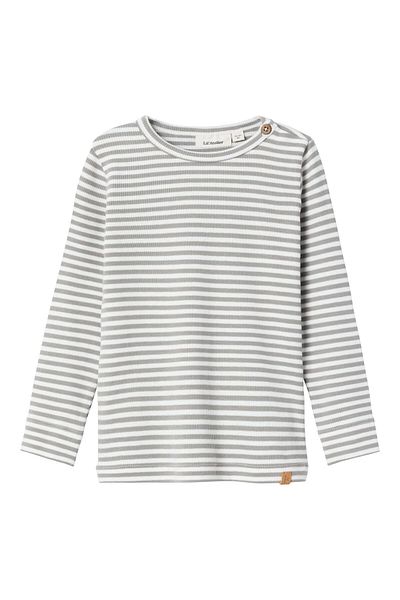 Lil' Atelier Mini Oberteil mit langen Ärmeln Slim Fit