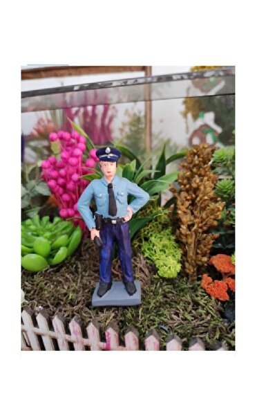 Himi Pasta Süsleri Polis Maket Kürdanlı Cupcake Pasta Süsü Doğum Günü Süsleri...