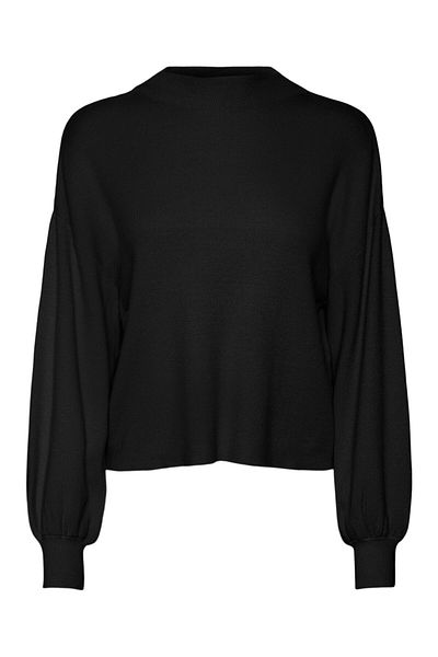 Vero Moda Strickpullover VMNANCY LS FUNNELNK PULLOVER GA BOO REP