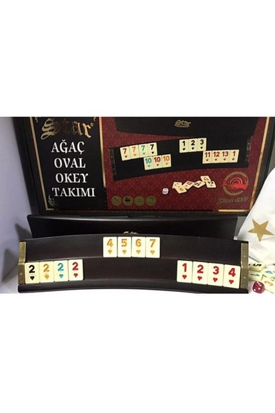 Onay Store Star Tree Oval Okey Team