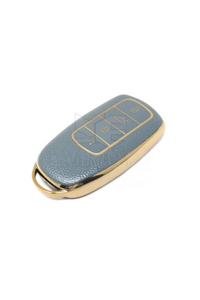 GMA KEYS Chery Tiggo 8 Pro Omoda 5 Tiggo 7 Avantgarde - Nano Key Case, Gray Gold Color