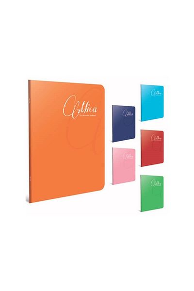 Gıpta 1 Piece Mica Wire Stitched PP Cover Notebook - A4 40 Yp Unlined