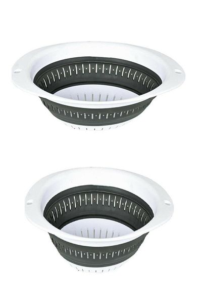 Onay Store Folding Strainer Foldable Accordion Strainer Round