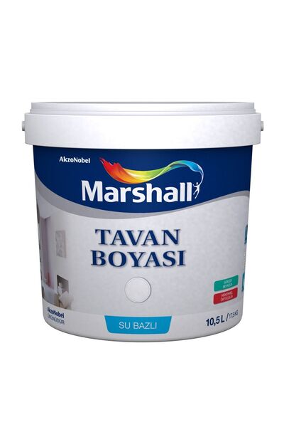 Marshall Tavan Boyası Beyaz 2,1lt (3,5KG)