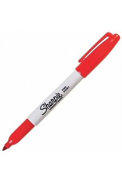 Sharpie Red Round Tip Fine Permanent Marker