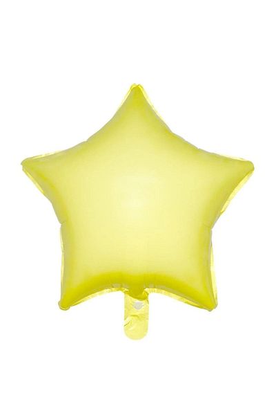 Onay Store Yellow Star Foil Balloon - 18 Inch (45 cm) - Star Balloon - Birthday Party Set Supplies