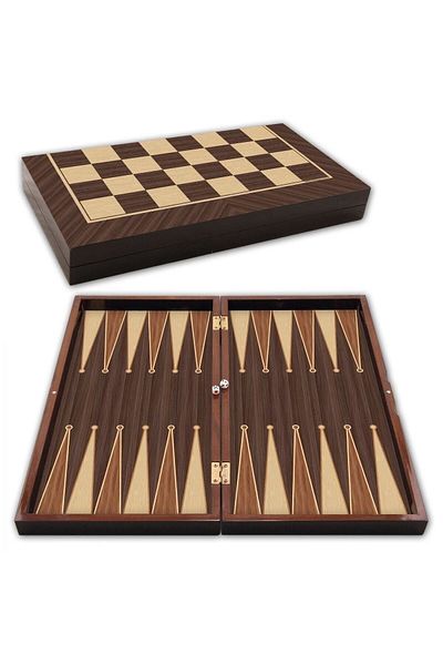 Onay Store Walnut Backgammon - 1st Quality Backgammon Set