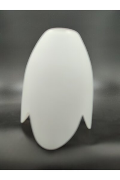 KUĞULU Avize Camı Süt Beyaz Renkli(MUM AMPULE GÖRE) (E.14)