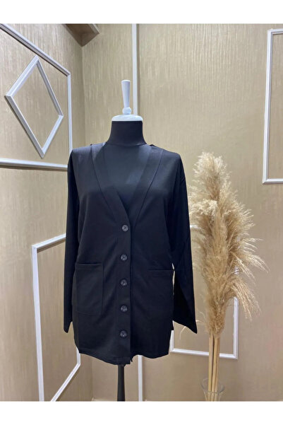 NOBLE STORE Ζακέτα μαμάς με τσέπες