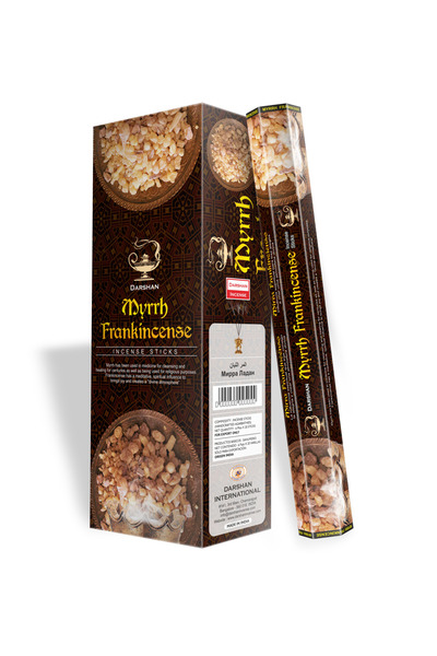 Morey Darshan Myrrh Frankincense Tütsü 1 Box (6 Paket)