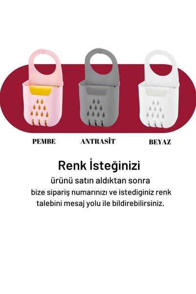 ongu home Asılabilir Bulaşık Sünger Düzenleyici Bulaşıklık