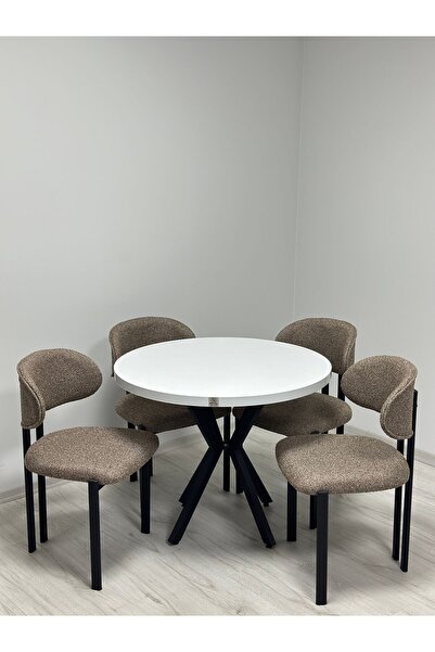 Royal LOTUS 4 KİŞİLİK MUTFAK MASASI TEDY03 (MDF)
