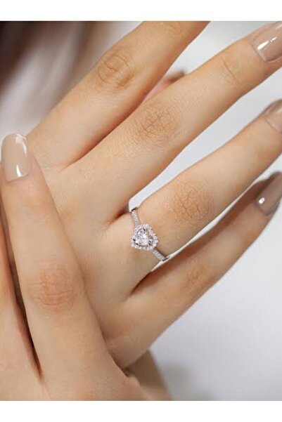 GM SİLVER خاتم من الفولاذ الأبيض مع تفاصيل فضية وحجرية قابلة للتعديل