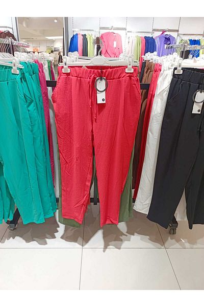 Puane Aerobin Trousers Women - Carrot Trousers with Elastic Waist, Puane 18102