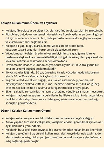 Collango Kolajen Special Edition Glutatyon & Hyaluronik Asid ve Cam Matara