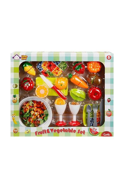 Sunman Fruit and Vegetable Play Set with Cutting Board